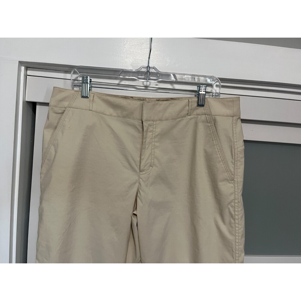 Athleta Pants 12T chino khaki lightweight ladies trouser EUC - Picture 3 of 5